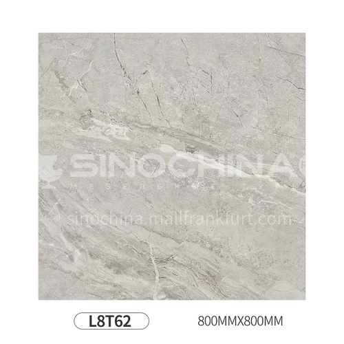 Simple and modern style whole body polished glazed floor tiles-L8T62 800mm*800mm